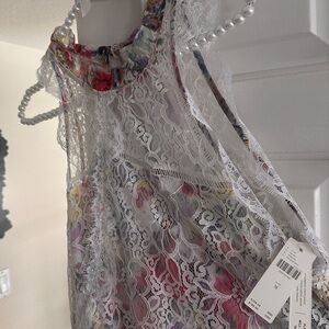 NWT Anthropologie (with Tags) Multicolor Lace Dress